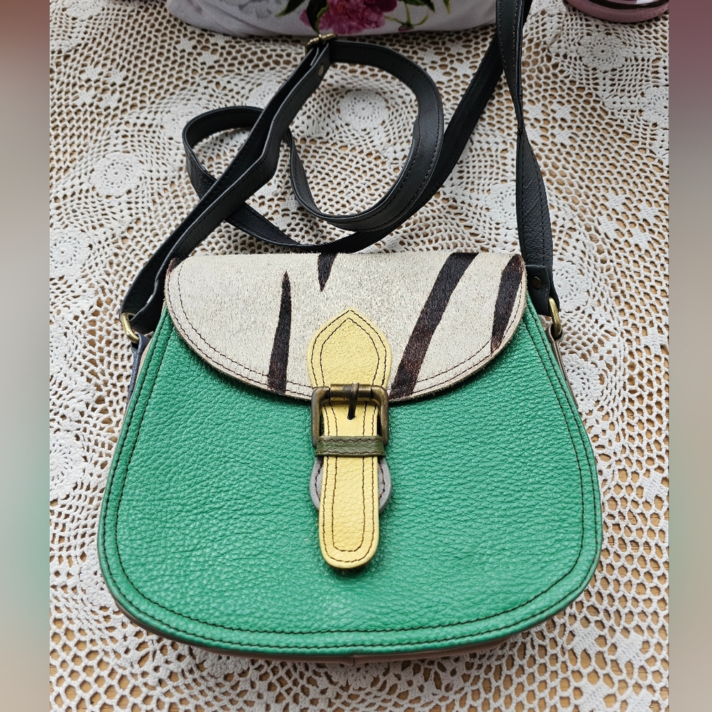 Soruka One Of A Kind Bag Leather  Crossbody Bag Used